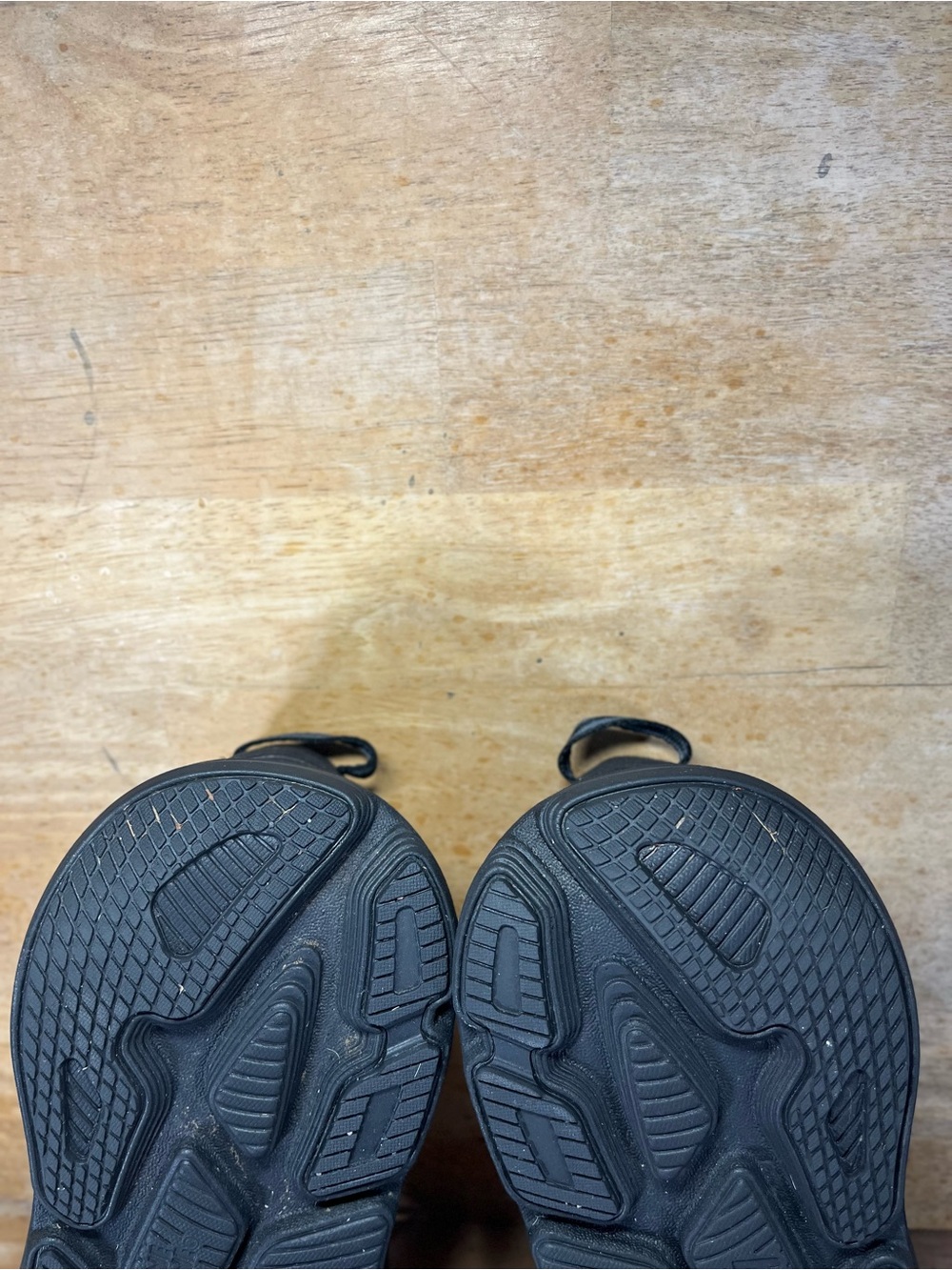Hoka One One Bondi 7 REFLECTIVE Womens Size 7 Wide Running Shoes Sneakers Black - Picture 9 of 12